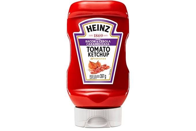 Ketchup Sabor Bacon & Cebola Caramelizada Heinz