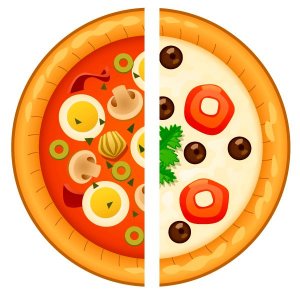 Pizza broto c/ borda